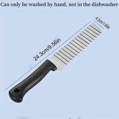 Wave Potato Cutter Stainless Steel French Fry Cutter