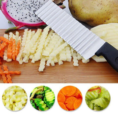 Wave Potato Cutter Stainless Steel French Fry Cutter