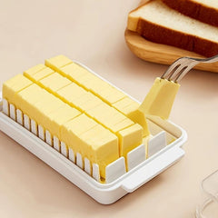 Butter & Cheese Storage Box with Lid for Baking & Kitchen