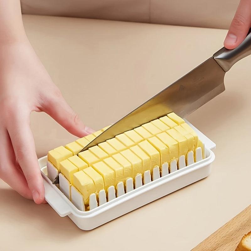 Butter & Cheese Storage Box with Lid for Baking & Kitchen