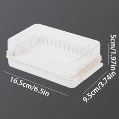 Butter & Cheese Storage Box with Lid for Baking & Kitchen