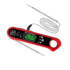 1pc Digital Meat Thermometer 3 In 1 Food Thermometer for Grilling and Cooking