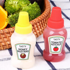 4pcs Mini Seasoning Bottles for Picnics BBQs Camping & School