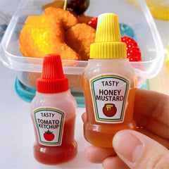 4pcs Mini Seasoning Bottles for Picnics BBQs Camping & School