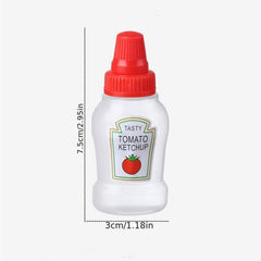 4pcs Mini Seasoning Bottles for Picnics BBQs Camping & School