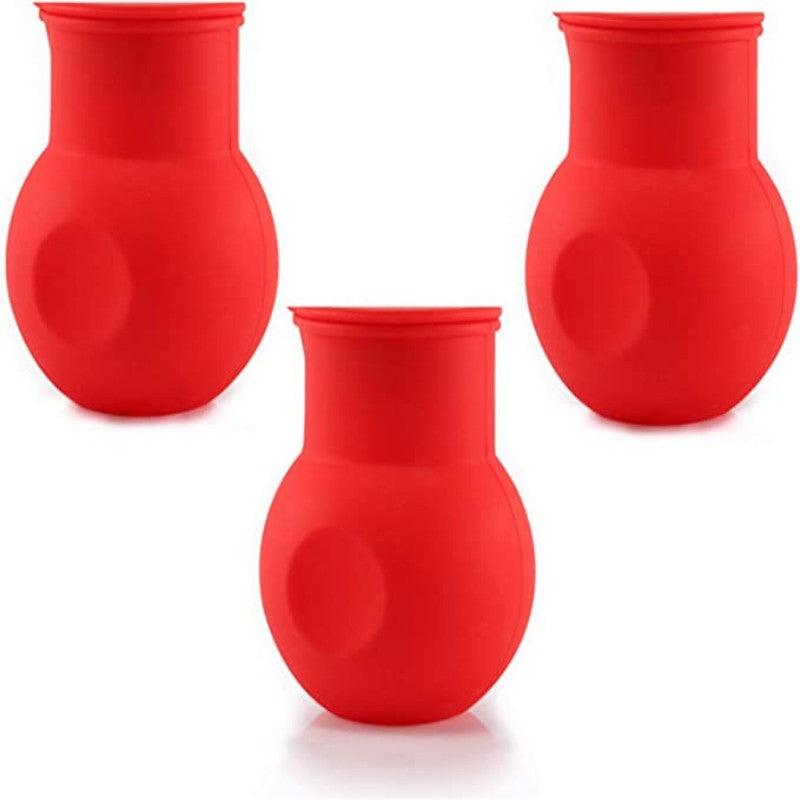 3pcs Chocolate Melting Pot Silicone For Butter Cheese Candy