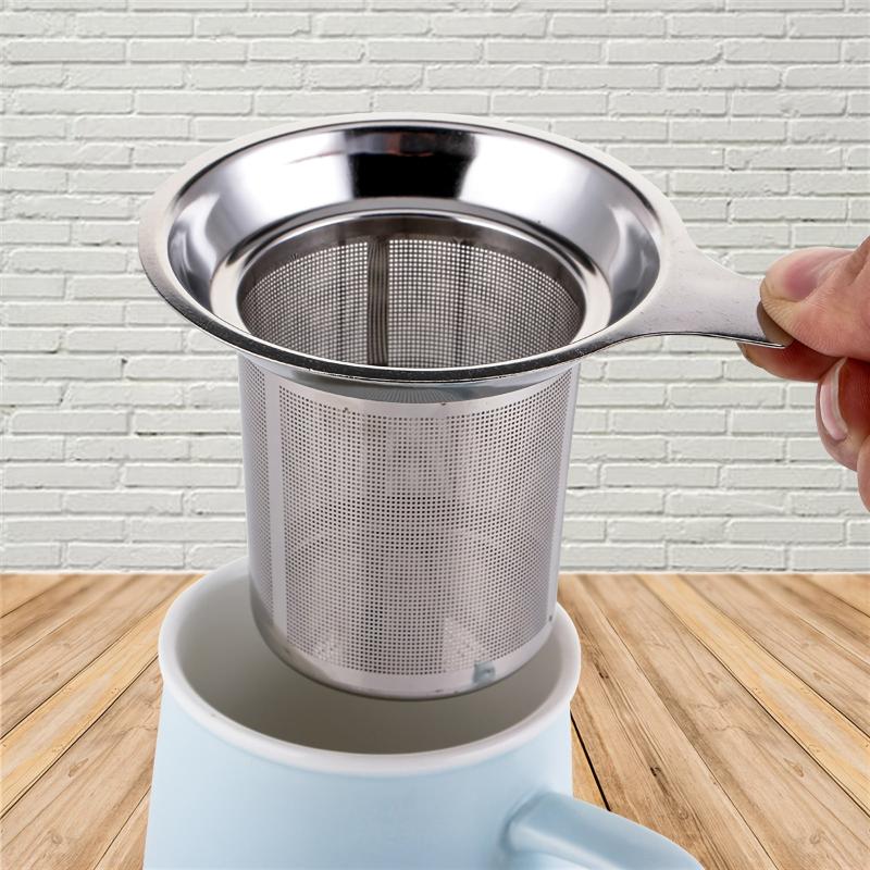 Stainless Steel Mesh Tea Infuser Reusable Teapot Mug Cup Tea Strainer