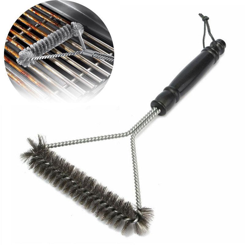 BBQ Grill Cleaning Brush Stainless Steel Bristles