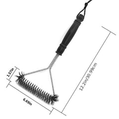 BBQ Grill Cleaning Brush Stainless Steel Bristles