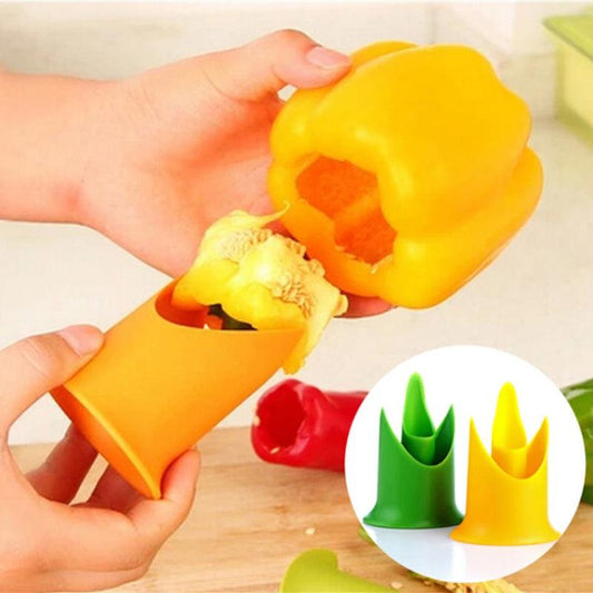 Green Pepper & Tomato Corer Tool