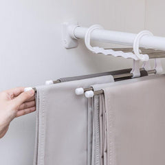 5-In-1 Stainless Steel Pants Hanger & Storage Rack