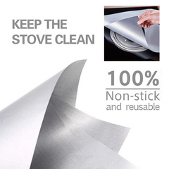 4pcs Stove Protection Pad Gas Stove Burner Cover Reusable Stove Protector