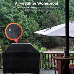 BBQ Grill Cover 144 Weather Resistant Grill Cover For Outdoor Grill