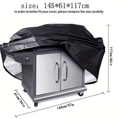BBQ Grill Cover 144 Weather Resistant Grill Cover For Outdoor Grill