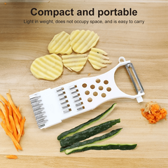 Universal Cucumber Carrot Slicer Garlic Graters Potato Peeler
