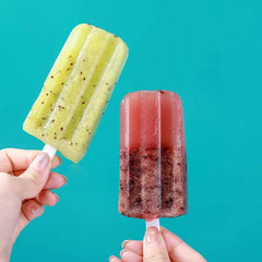 Popsicle Molds Ice Cream Trays Reusable Kitchen Tools 50 Sticks