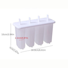 Popsicle Molds Ice Cream Trays Reusable Kitchen Tools 50 Sticks