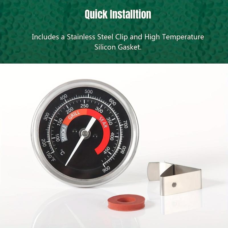 Waterproof BBQ Grill Temperature Gauge 150-900F