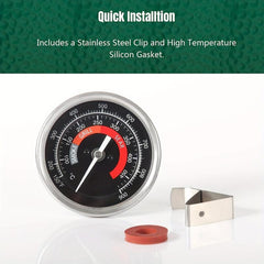 Waterproof BBQ Grill Temperature Gauge 150-900F