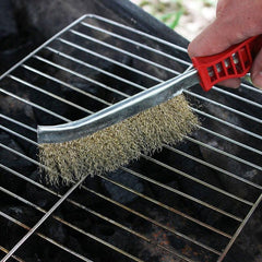 Copper Steel Wire Grill Cleaner BBQ Tool