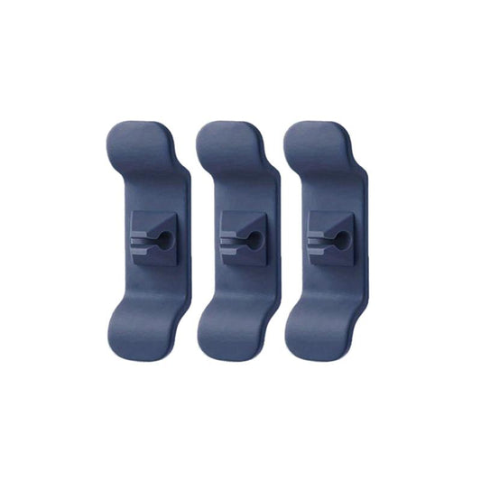 3pcs Cord Winder Stick On Tidy Wrap Cable Hider Storage