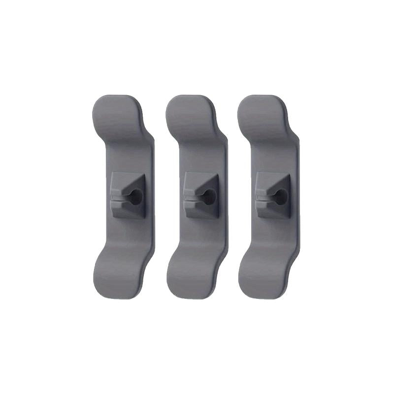 3pcs Cord Winder Stick On Tidy Wrap Cable Hider Storage