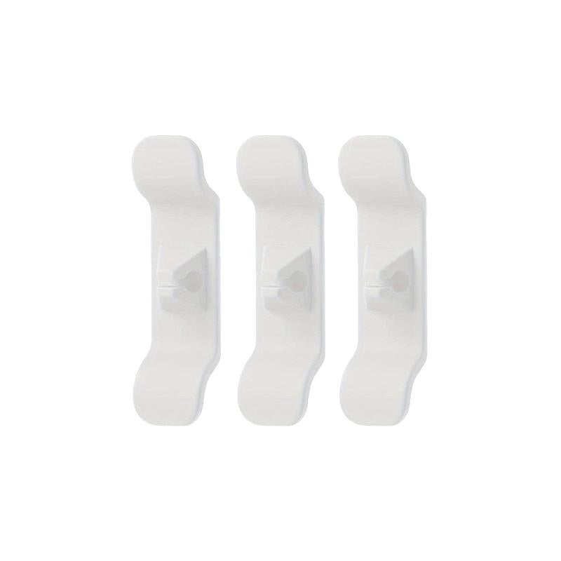 3pcs Cord Winder Stick On Tidy Wrap Cable Hider Storage