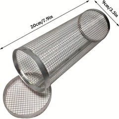 Stainless Steel Grill Basket for Fish & Veggies