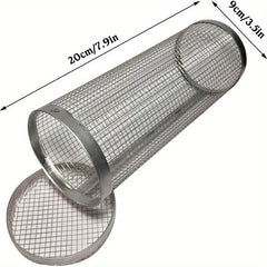 Stainless Steel Grill Basket for Fish & Veggies