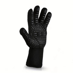2PCS Silicone Non slip Oven Heat Resistant Gloves