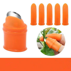 Kitchen Picking Finger Gloves Iron Nail Gloves Pepper Picking Thumb