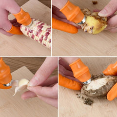 Kitchen Picking Finger Gloves Iron Nail Gloves Pepper Picking Thumb