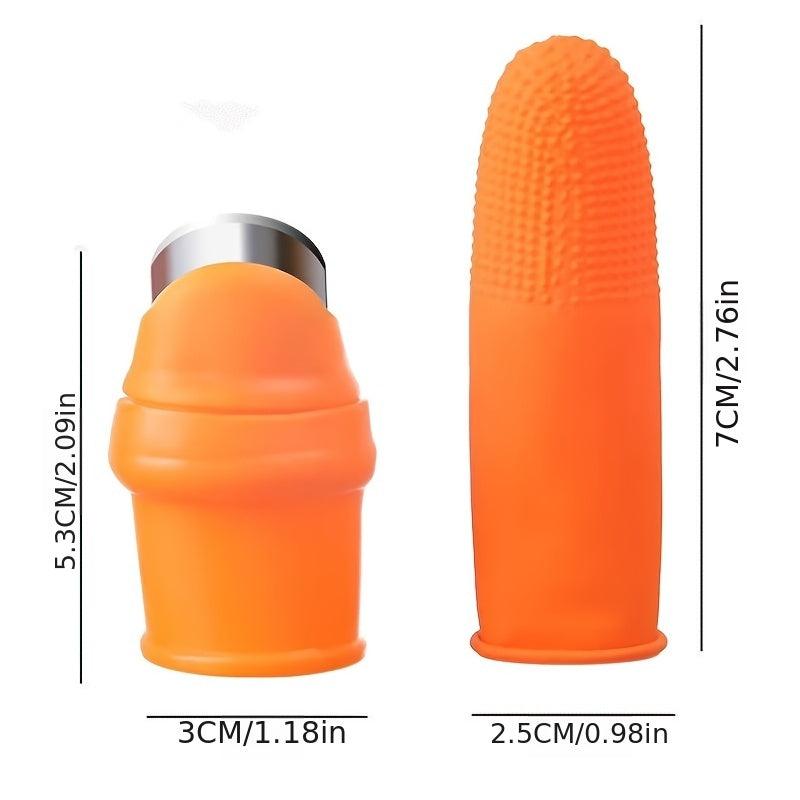Kitchen Picking Finger Gloves Iron Nail Gloves Pepper Picking Thumb