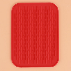 Silicone Heat Resistant Mat Holder Trivets for Hot Pots, Kitchen Dish Pad