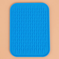 Silicone Heat Resistant Mat Holder Trivets for Hot Pots, Kitchen Dish Pad