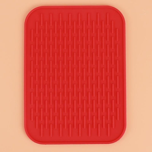 Silicone Heat Resistant Mat Holder Trivets for Hot Pots, Kitchen Dish Pad
