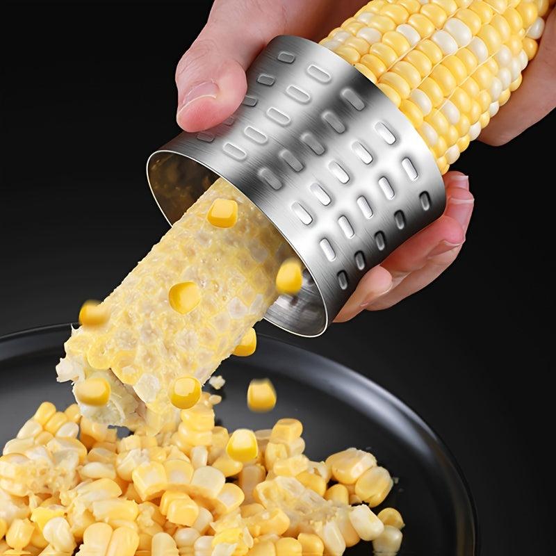 Stainless Steel Corn Husker Manual Peeler Handy Cooking Supplies
