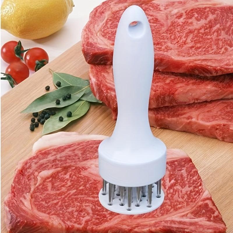 16 Blade Stainless Steel Meat Tenderizer for Perfectly Tender Steak