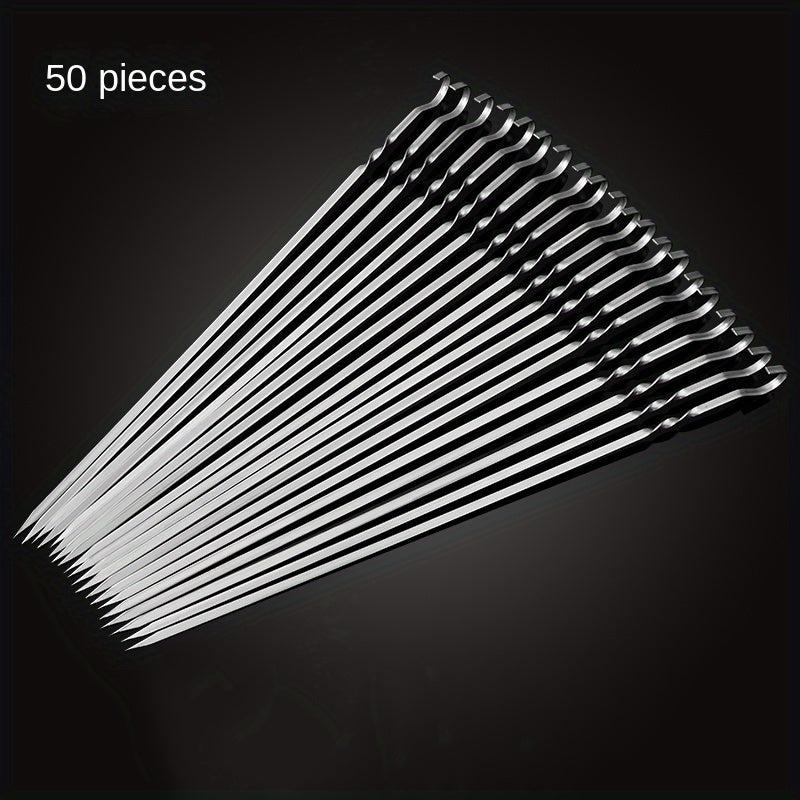 Stainless Steel Barbecue Skewer Set - Create Family BBQ Party