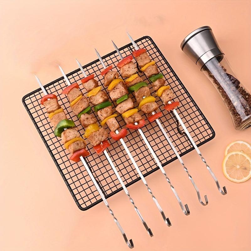 Stainless Steel Barbecue Skewer Set - Create Family BBQ Party
