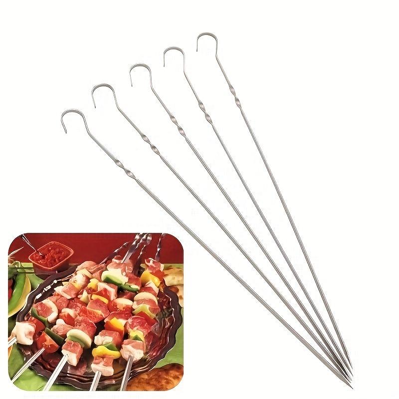 Stainless Steel Barbecue Skewer Set - Create Family BBQ Party
