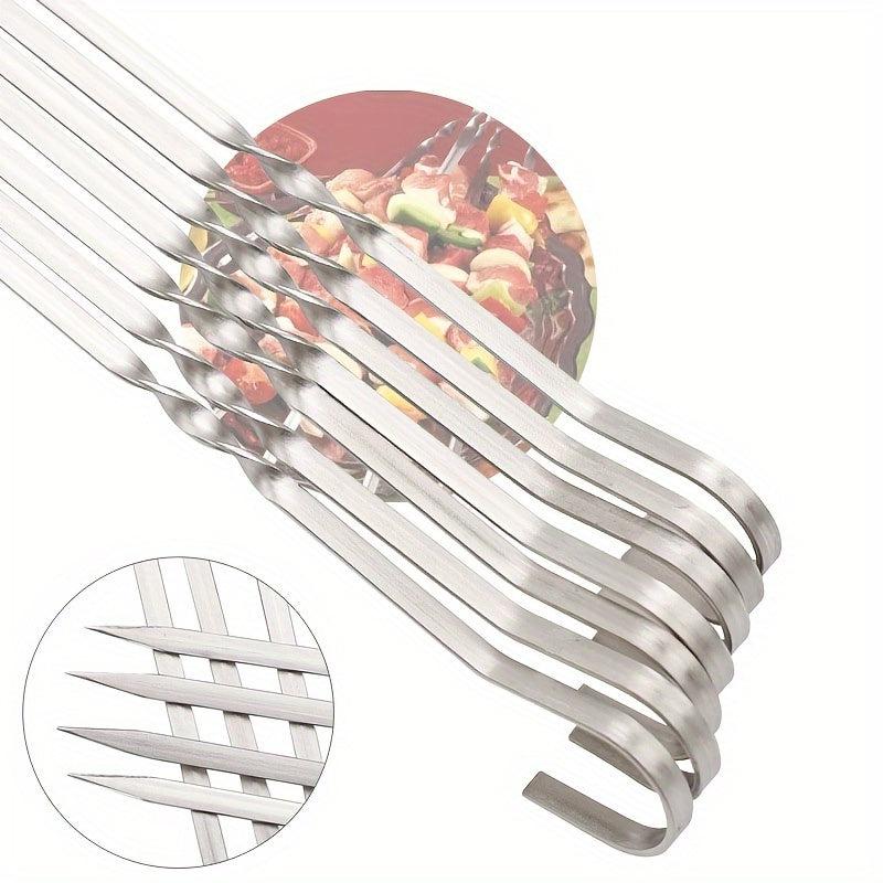 Stainless Steel Barbecue Skewer Set - Create Family BBQ Party