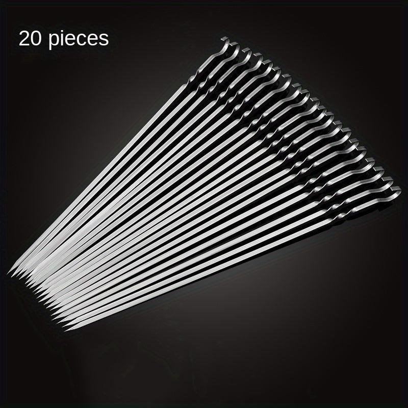 Stainless Steel Barbecue Skewer Set - Create Family BBQ Party