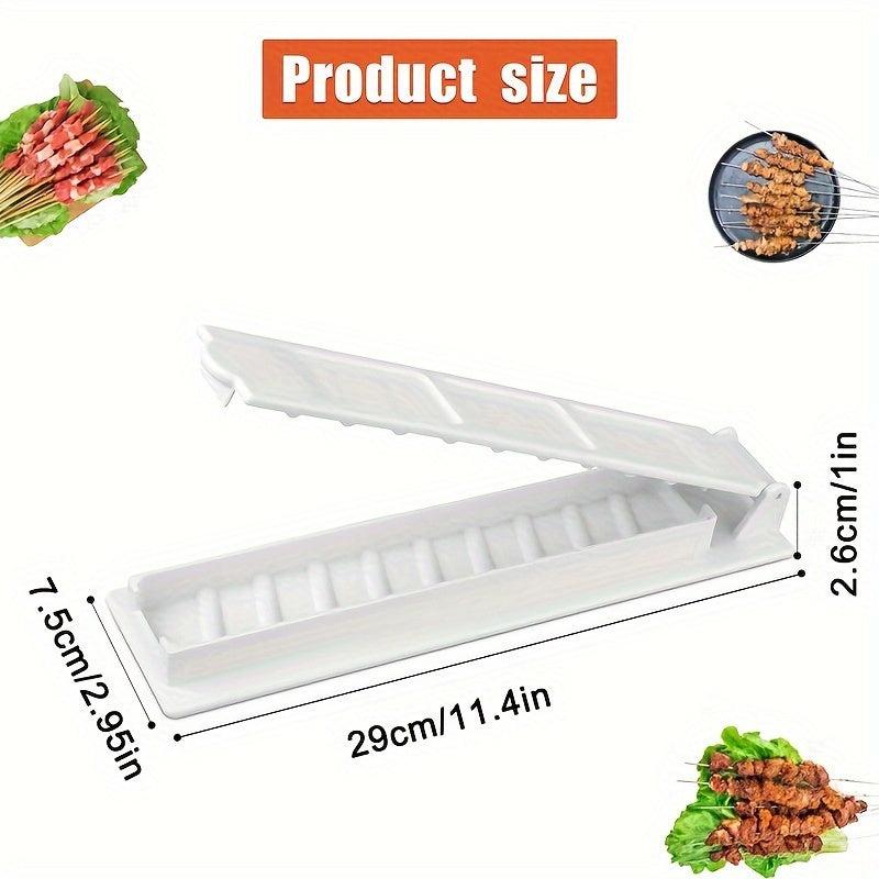 Single Row Kebab Maker BBQ Meat Skewer Machine