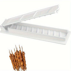 Single Row Kebab Maker BBQ Meat Skewer Machine
