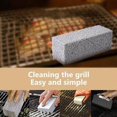 BBQ Grill Cleaning Brush Brick Block Barbecue Cleaning Stone Pumice Brick