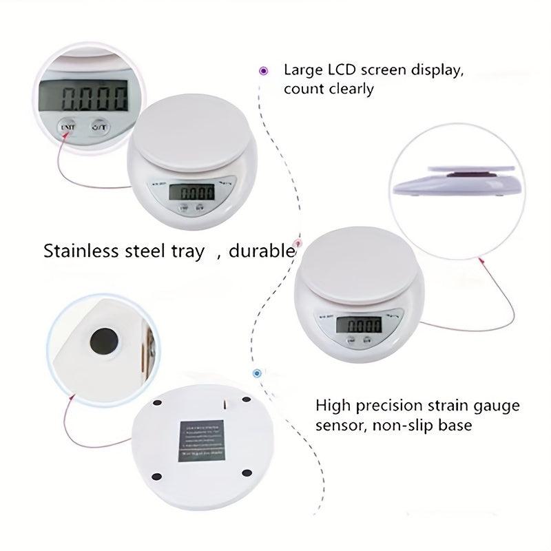 Portable Digital Scale LED Electronic Scales Postal Food Balance Measuring Weigh