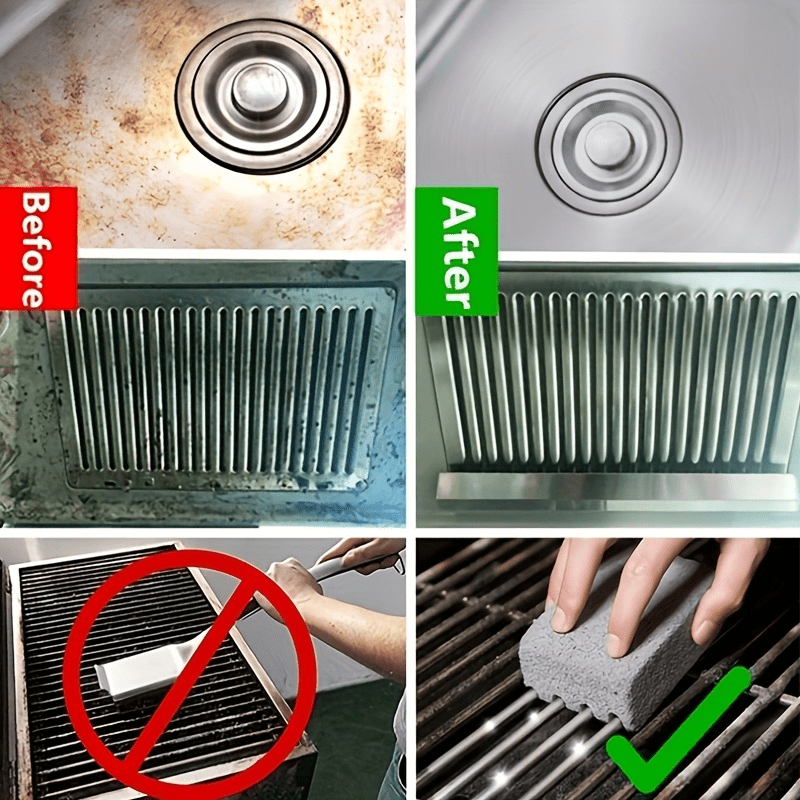 Grill Cleaning Brick - Remove Stains Instantly