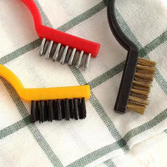 3pcs Stainless Steel Gas Stove Cleaning Brush