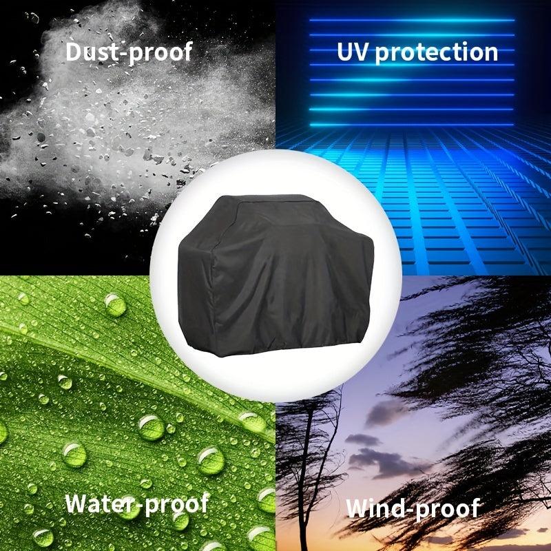Waterproof BBQ Grill Cover Protects from Rain & UV Rays